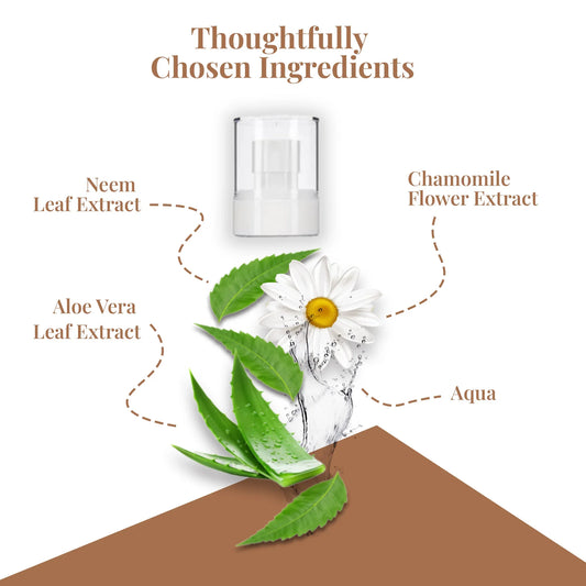 Key Ingredients of Woody Paws – Aloe Vera, Neem, Oud, and Chamomile Extract