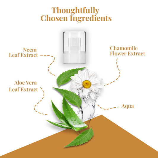 Key Ingredients of Tropical Snuggles – Aloe Vera, Coconut Extract, Neem, and Chamomile